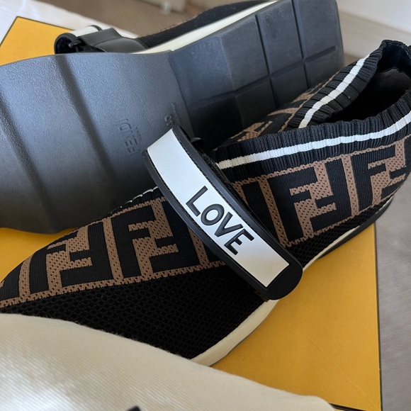 Fendi Rockoko Knit Sneaker - Picture 12 of 13